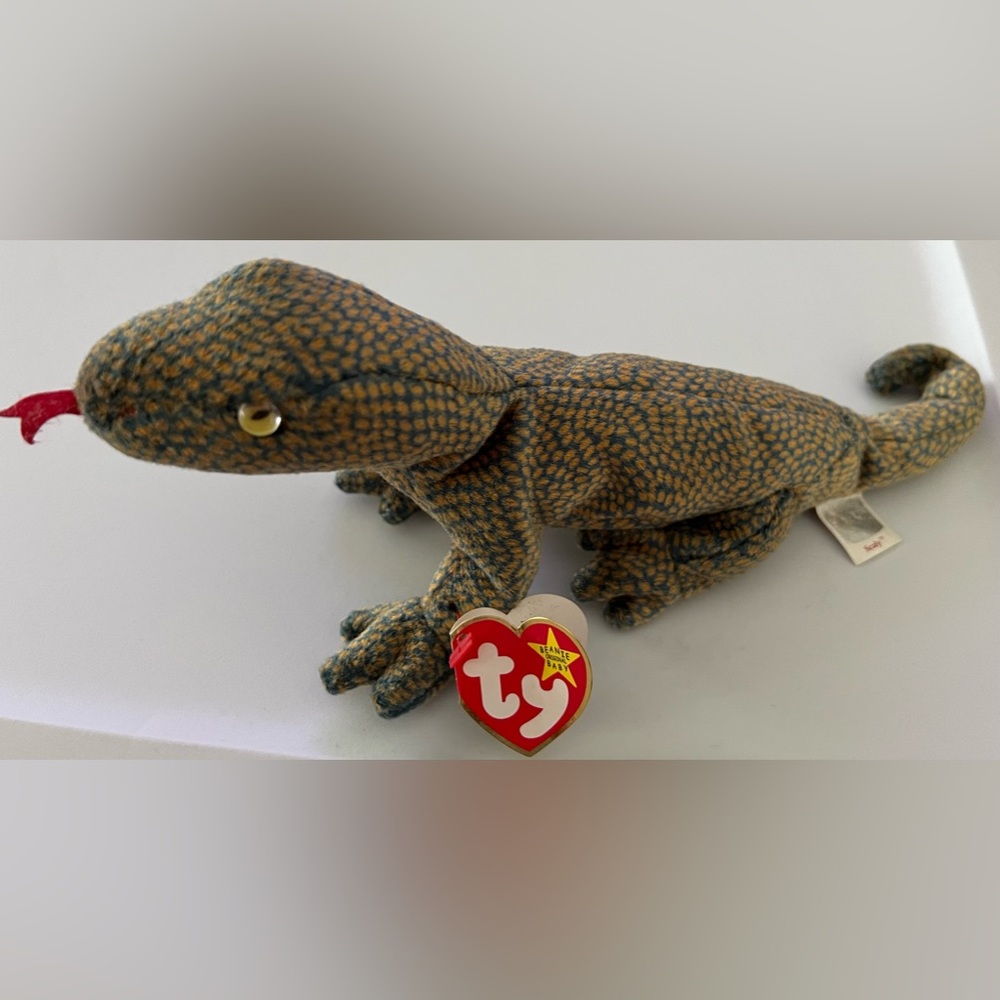 TY Beanie Babies Collection-Scaly the Lizard 🦎